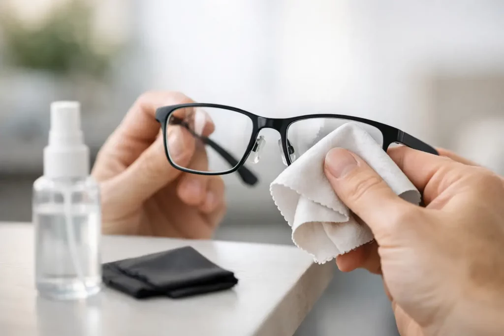 Cada cuánto limpiar gafas para ver mejor